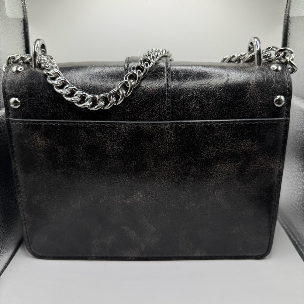 Greenwich Small Studded Distressed Black - 8"W X 6"H X 3"D Crossbody Bag NWT - Picture 12 of 15